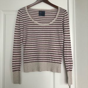 American Eagle Striped Sweater